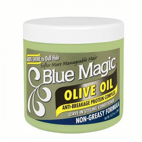 Blue Magic Olive Oil Leave-In Styling Hair Conditioner 13.75oz